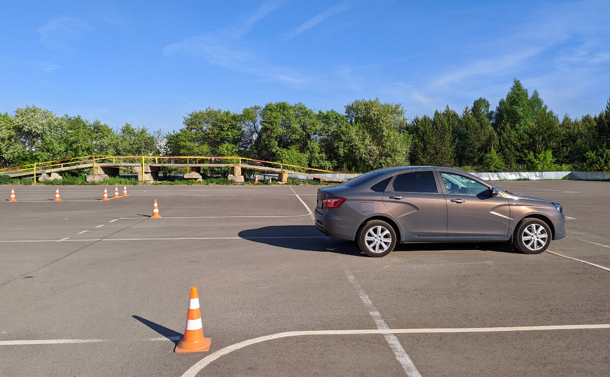 На автодроме