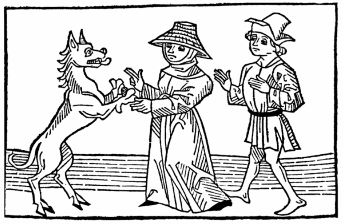 Взято из открытых источников ("Buch der Tugend", Johannes Vintler, Blaubirer)