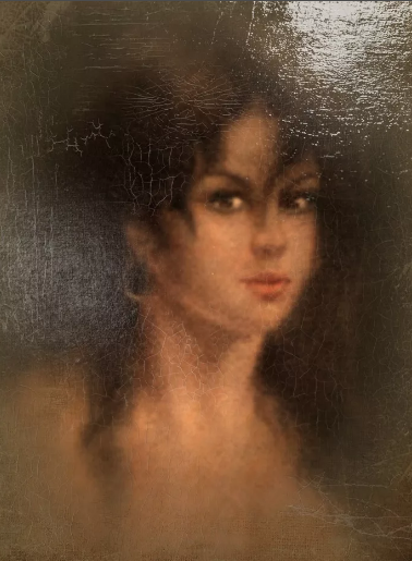 Портрет цыганки, приносящий счастье. Скриншот автора 