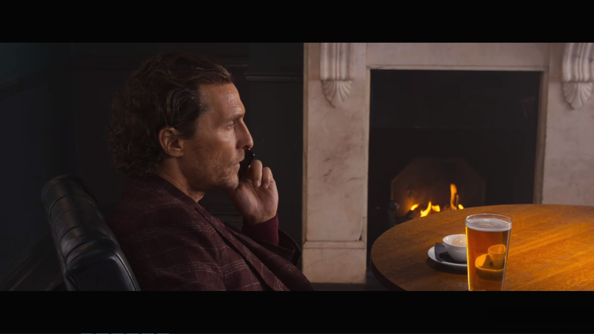 Кадр из фильма «Джентльмены» (2019 г, США, режиссер Гай Ричи). 