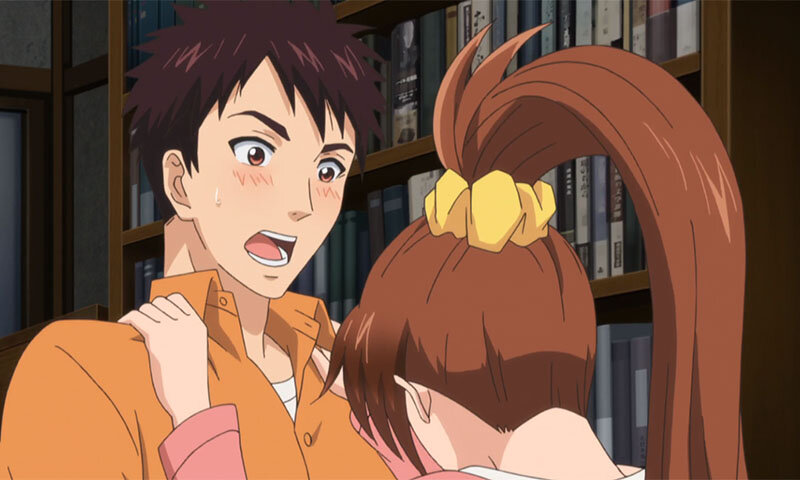 кадр из аниме "веселые деньки в общежитии монстров"