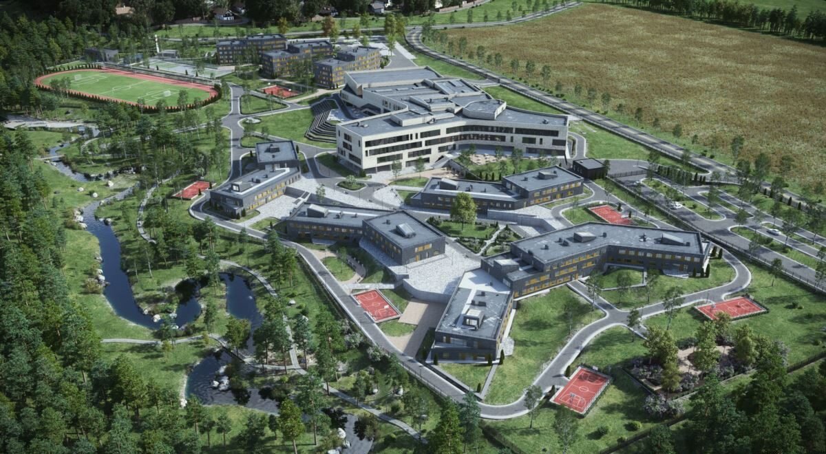 Школа-пансион "Летово" г. Москва. Одно из лучших образовательных учреждений страны. 
Не рекомендую вам смотреть стоимость обучения в ней...Будет больно