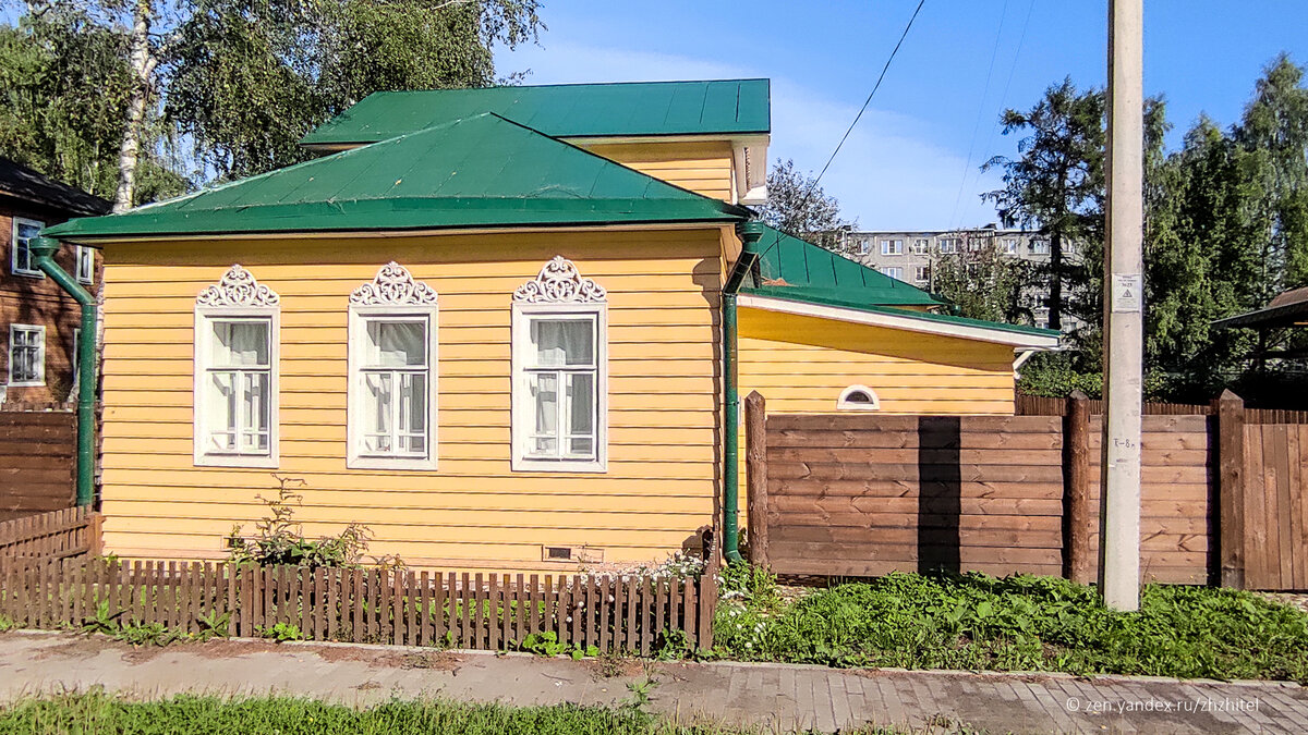 Дом, в котором жил Сталин. Сольвычегодск Архангельской области. Фото автора