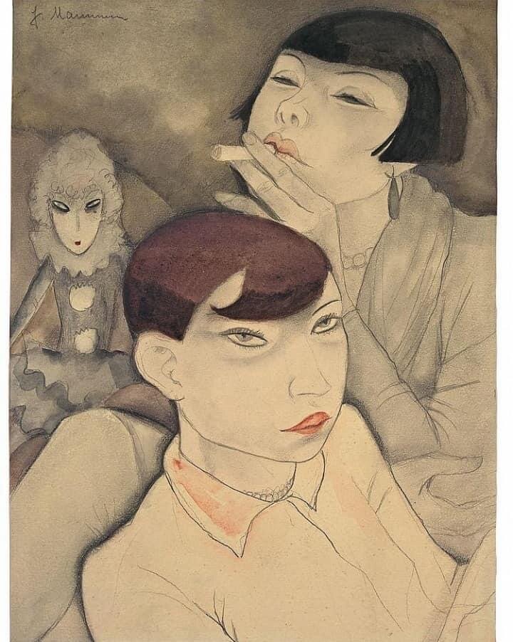  ����� ������ (Jeanne Mammen), 1890-1976, ������������� �������� ���������. ��������� ���� � ��������� ������ ���������� ������, ������� ��������������.-17