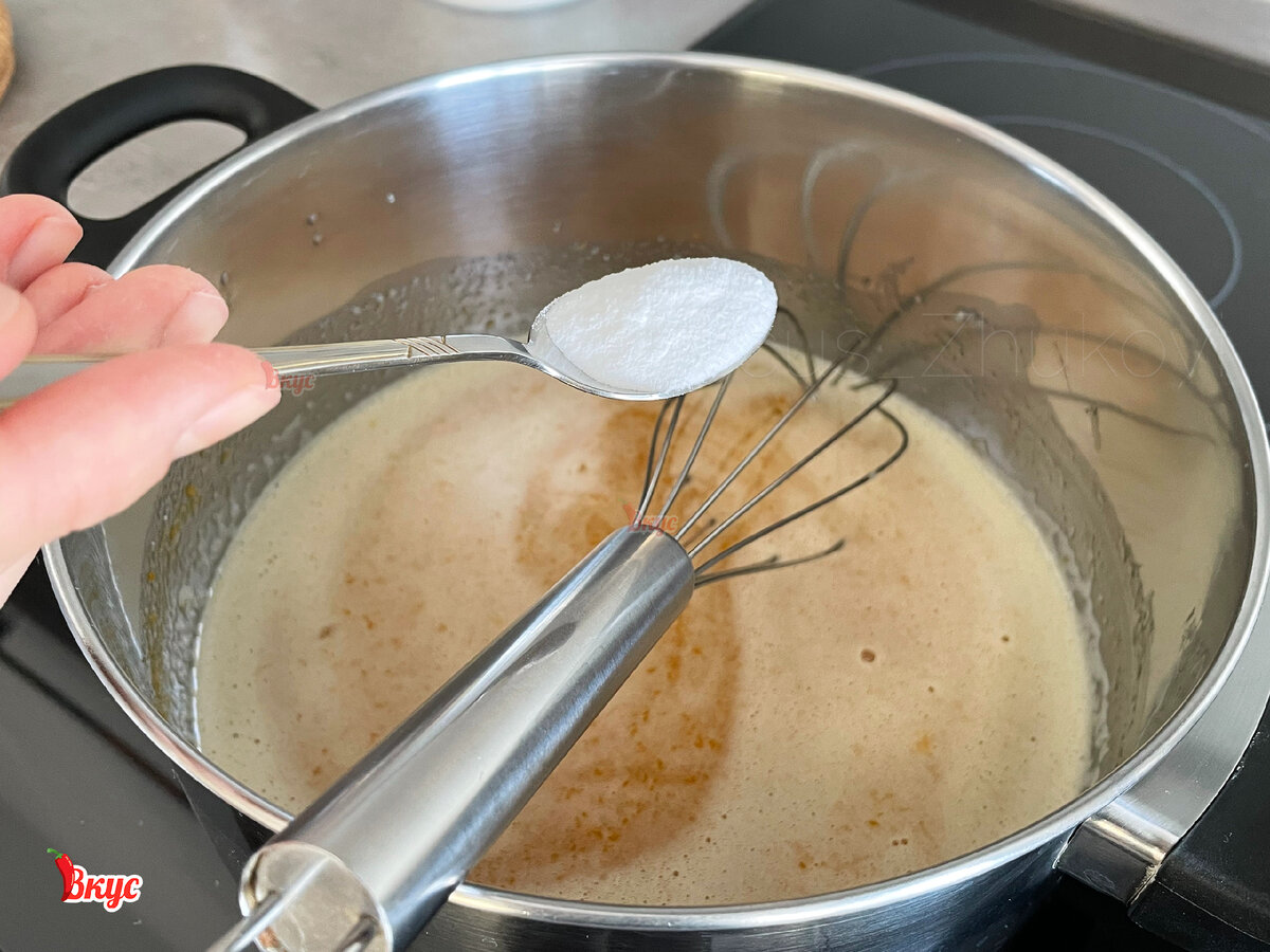 сколько соды добавлять в тесто