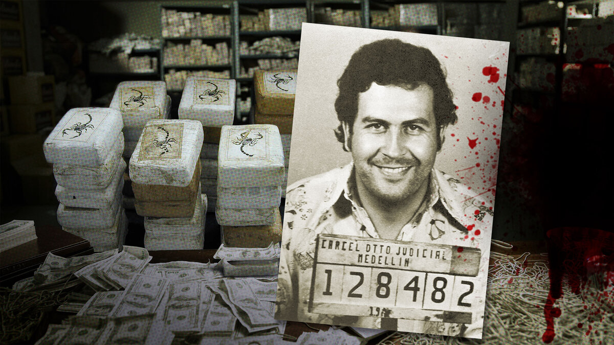 Pablo Escobar mugshot