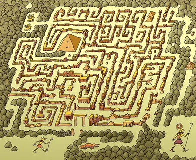 Лабиринт на совесть