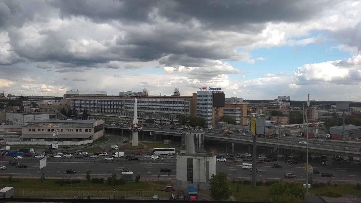 Вот такие мрачные виды в московском регионе