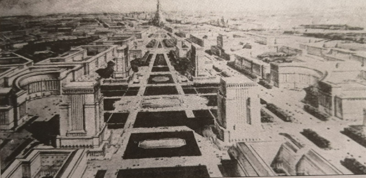 проект центра Москвы, 1935 год