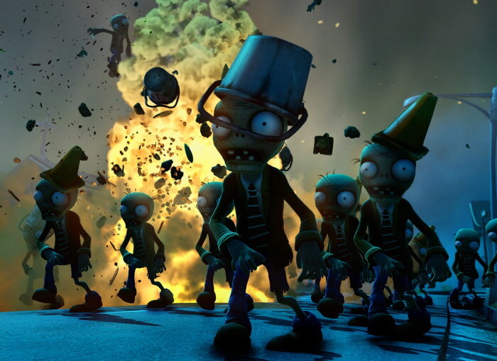 Кадр из игры «Plants VS Zombies: Garden Warfare»