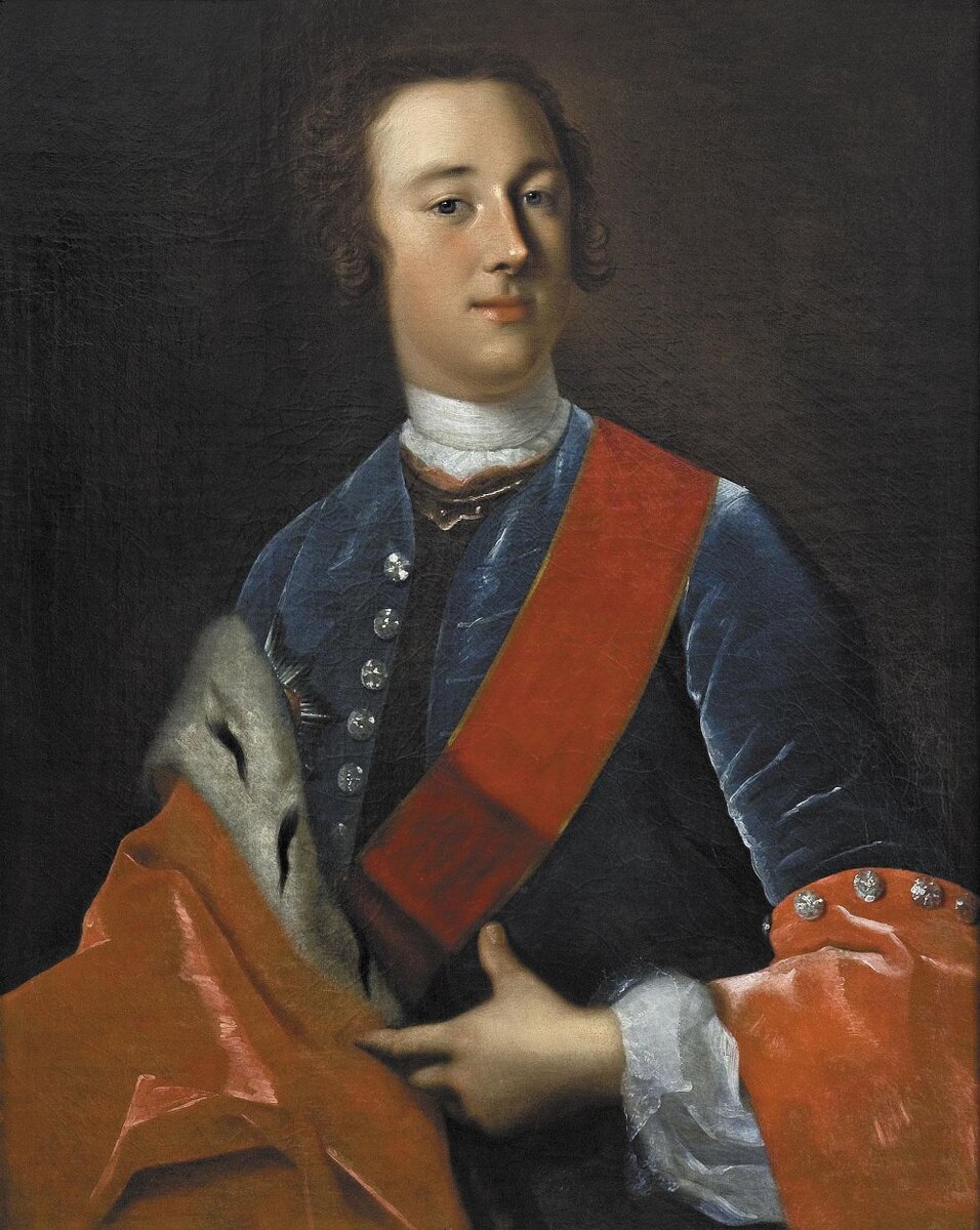 Портрет Петра Борисовича Шереметева, 1737 года, не ранее 1739 г. Франкарт И.