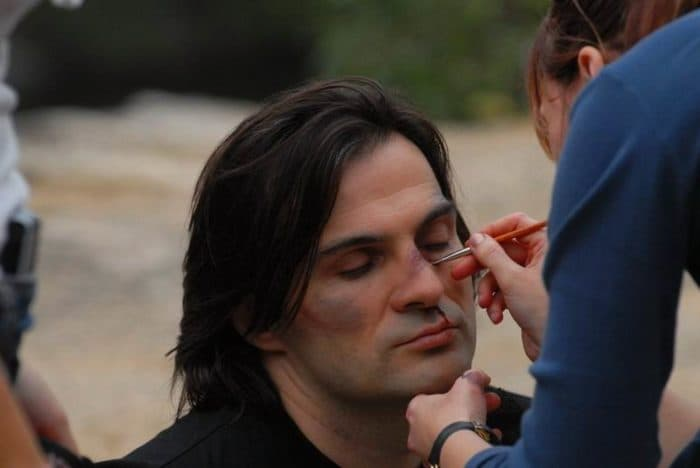 Дьяченко на съёмочной площадке