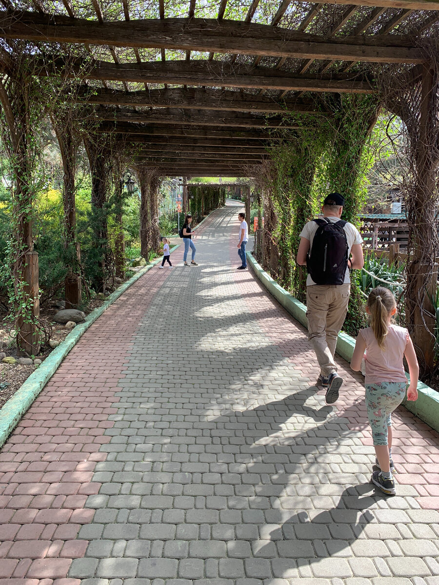 Вход в зоопарк