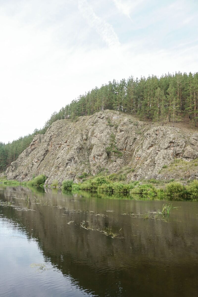 Скала Дикий камень в Сухоложском районе