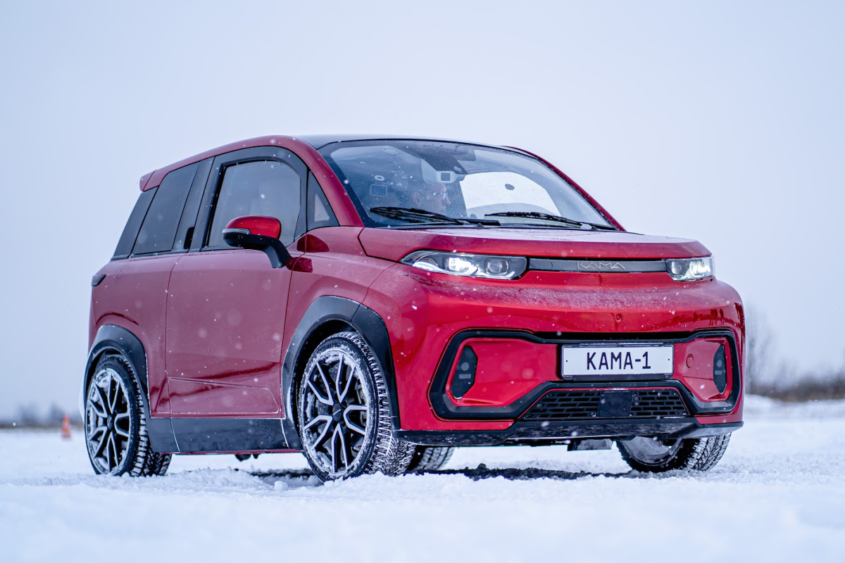 Электромобиль Кама-1 — это экспериментальная машина, созданная в единственном экземпляре