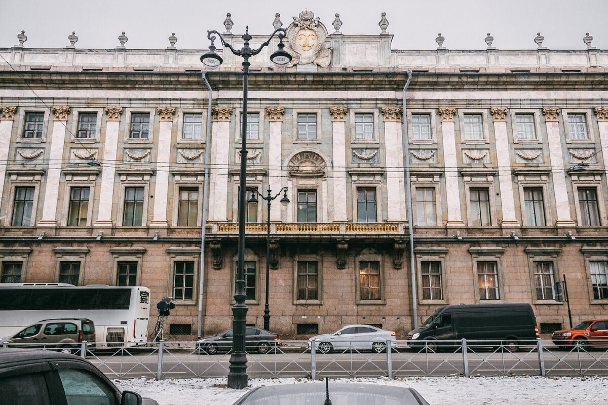 Мраморный дворец. Фотография автора.
