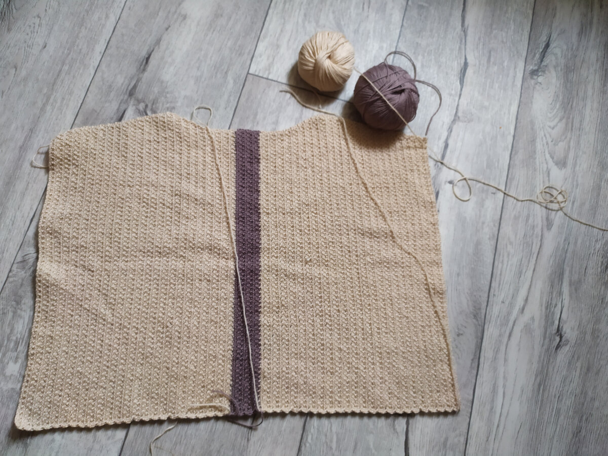 Джемпер крючком