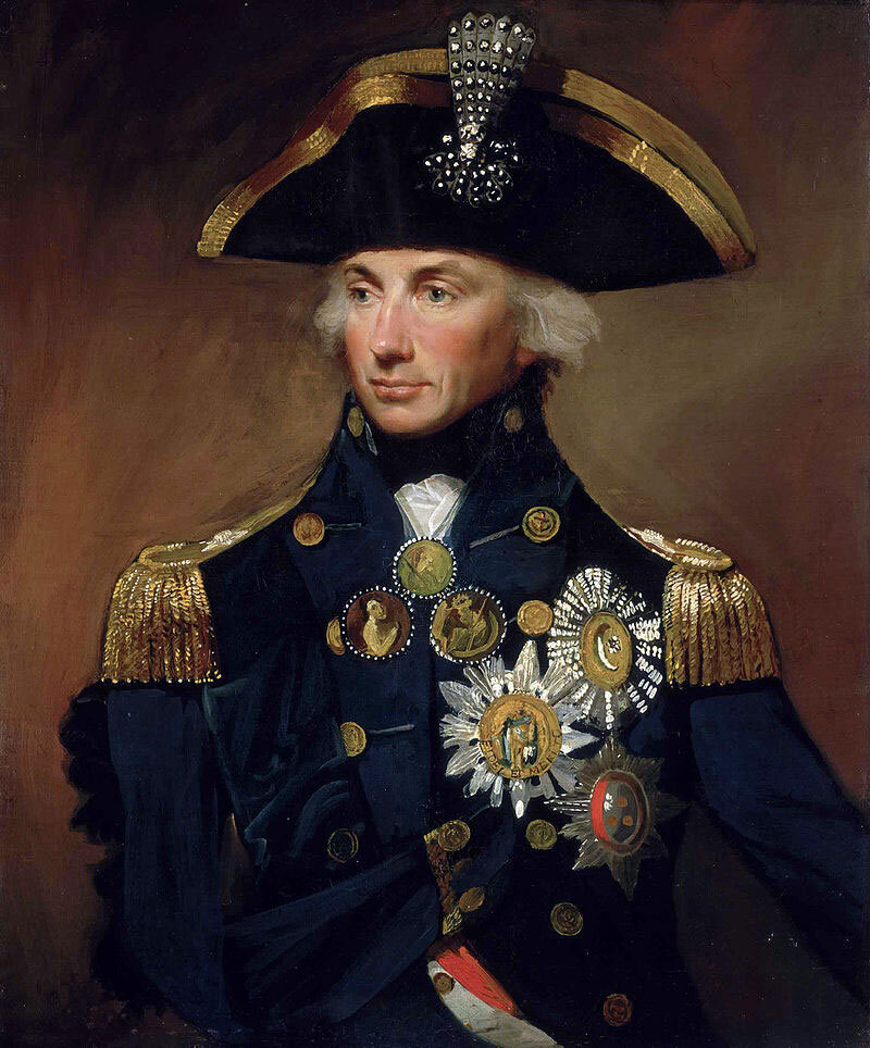 Портрет Нельсона, 1799 г. Л. Ф. Эбботт. Источник: Национальный морской музей, Великобритания