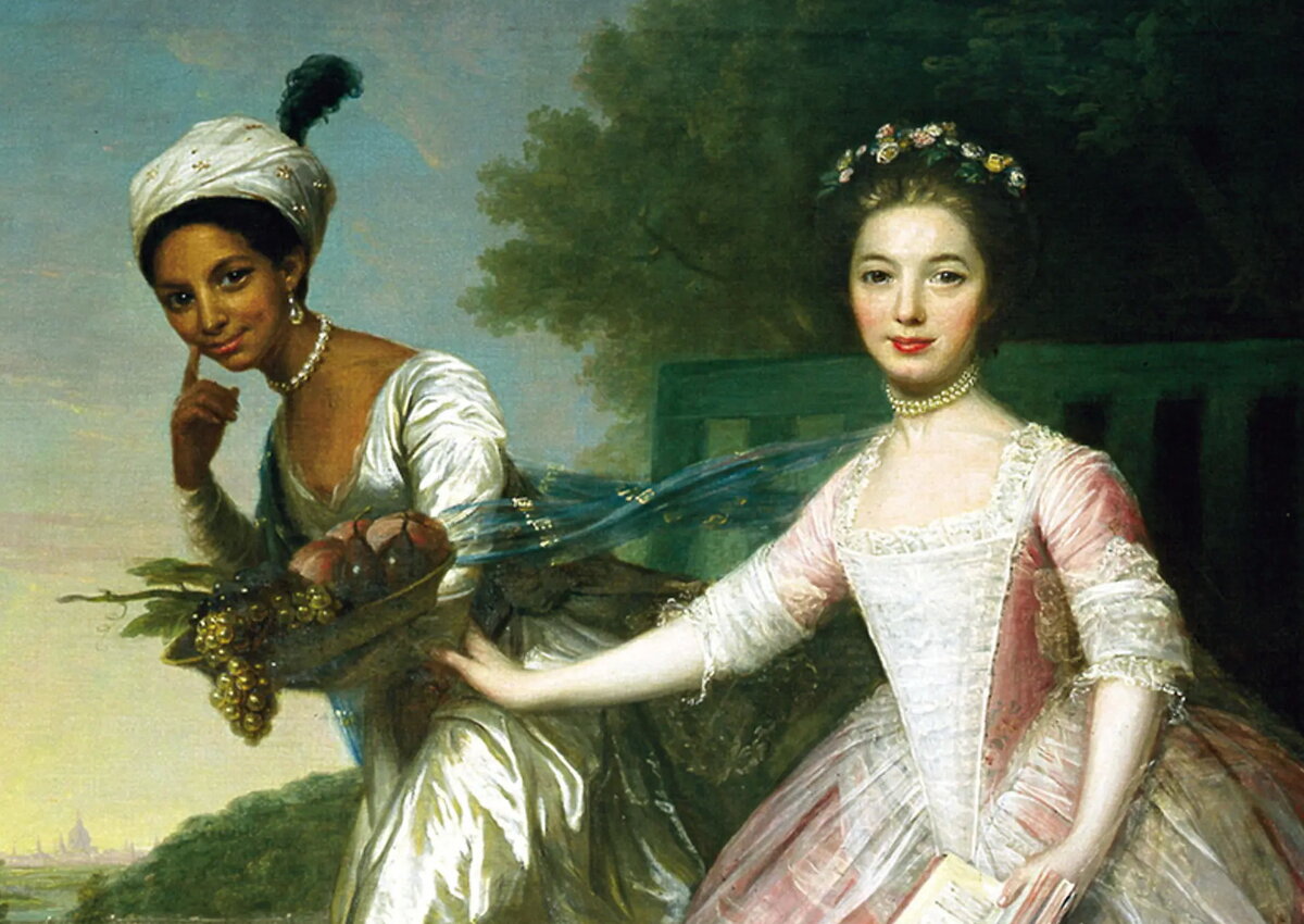 Портрет мисс Дидоны Линдсей и мисс Элизабет Мюррей