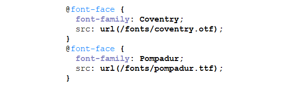  Web Development School: подключение новых шрифтов