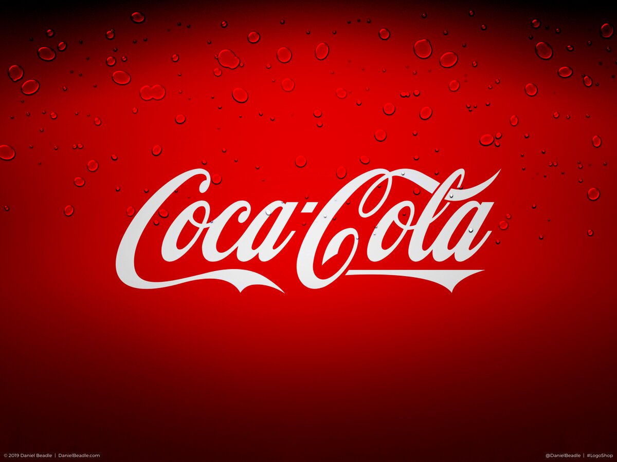 Айдентика компании Coca Cola