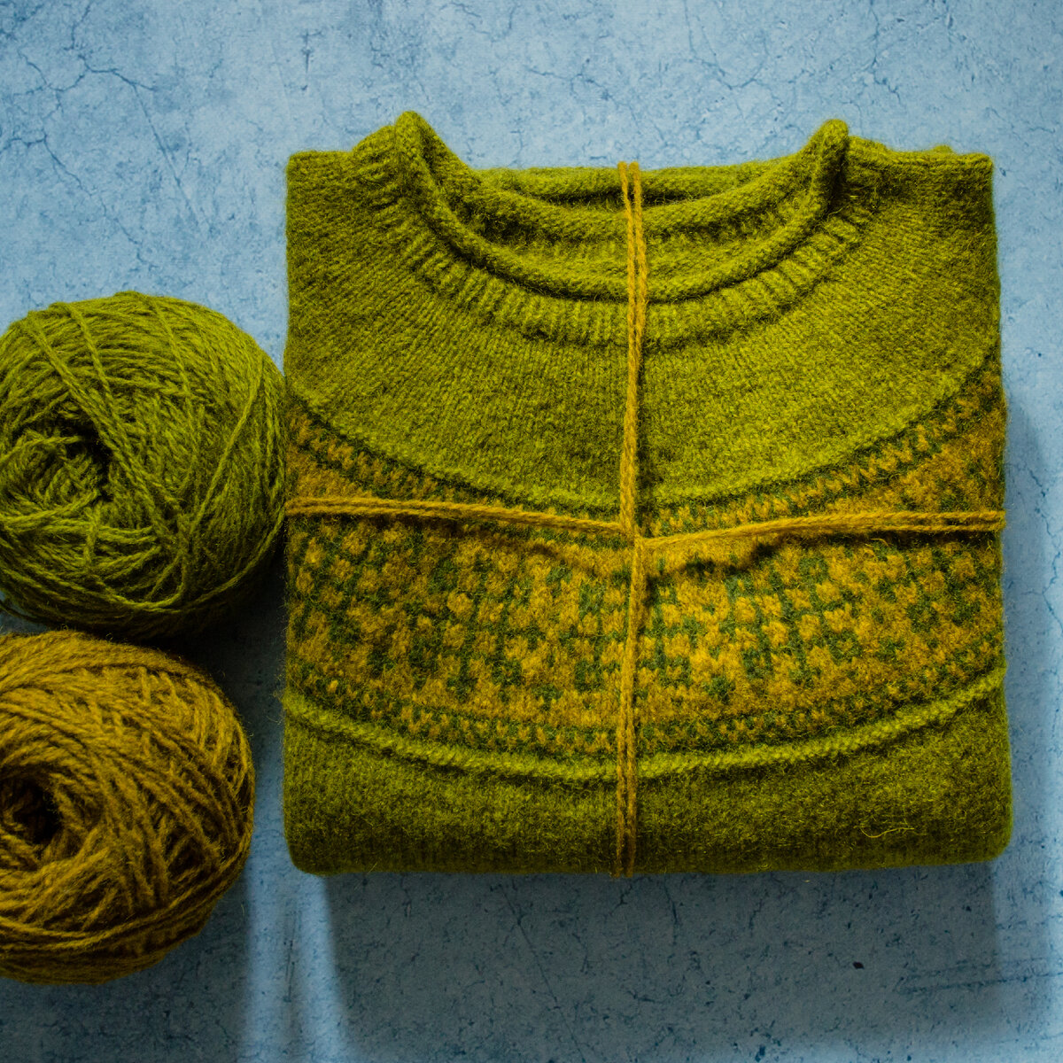 Свитер Пилигрим. Дизайн: Линка Нойманн (книга "Дикие свитеры")