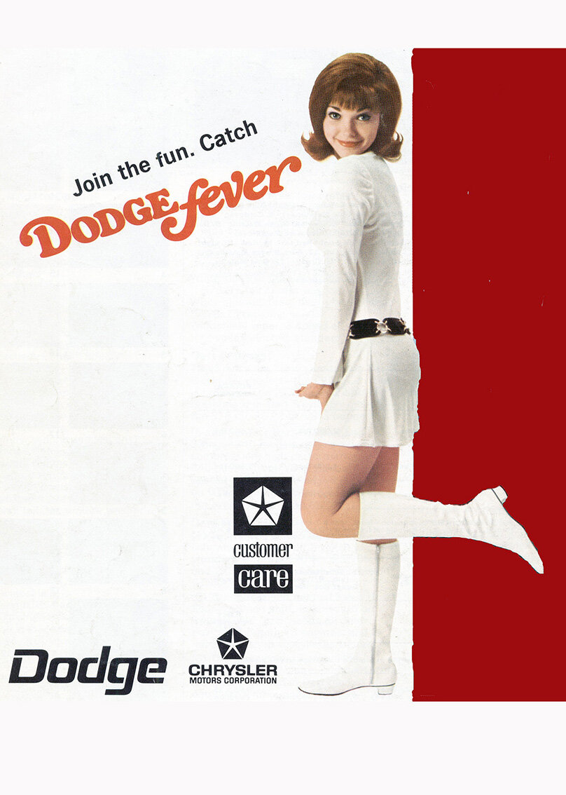 Джоан Паркер в рекламе Додж (Dodge Fever)