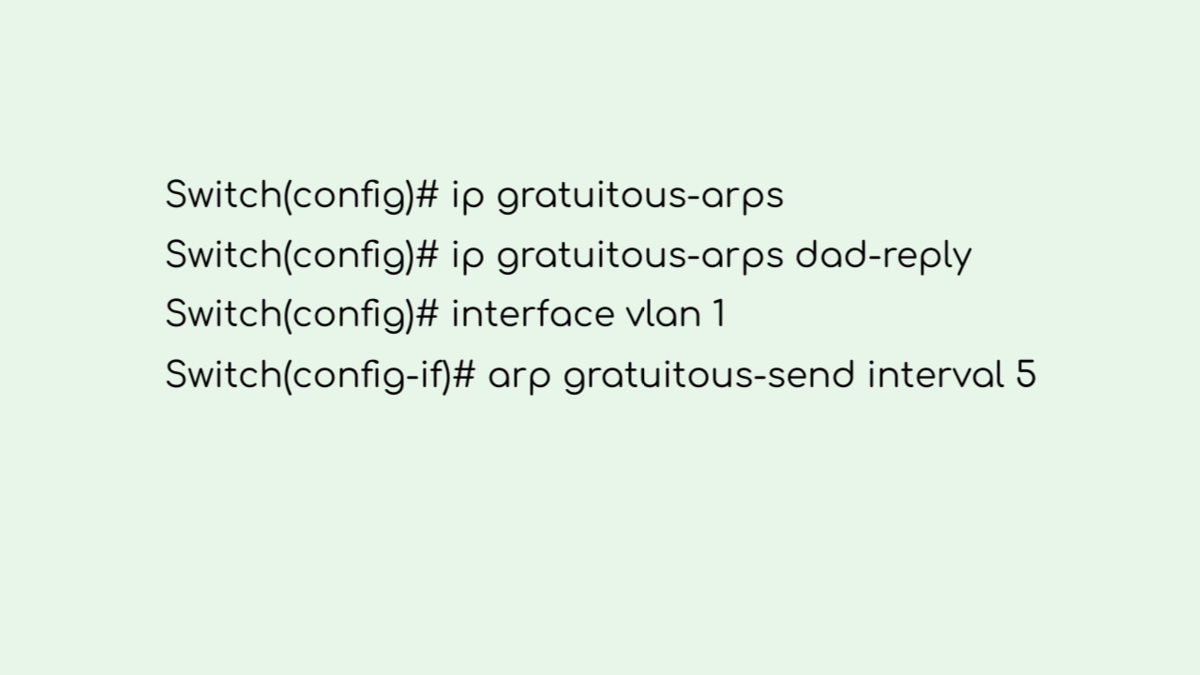 Команды для настройки