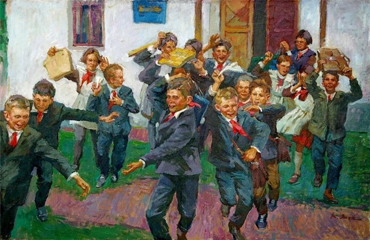 А. Янев "Каникулы" (Изображение из открытых источников)