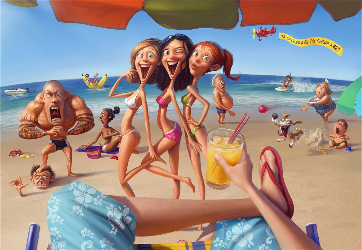 Тиаго Хойсел «На пляже»