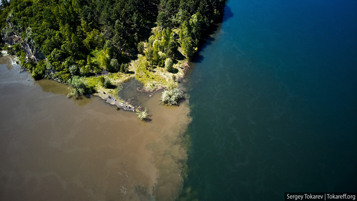 Красноярск енисей вода