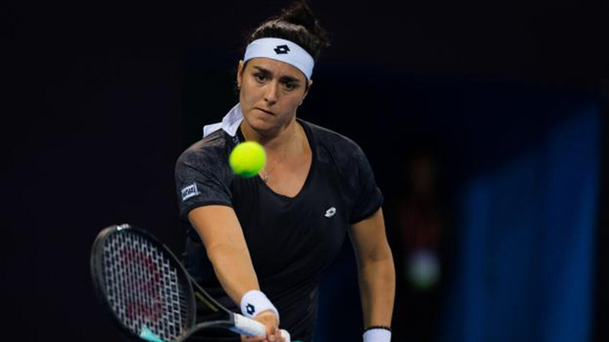 Онс Жабер на корте в игре.  фото: картинки яндекса. 