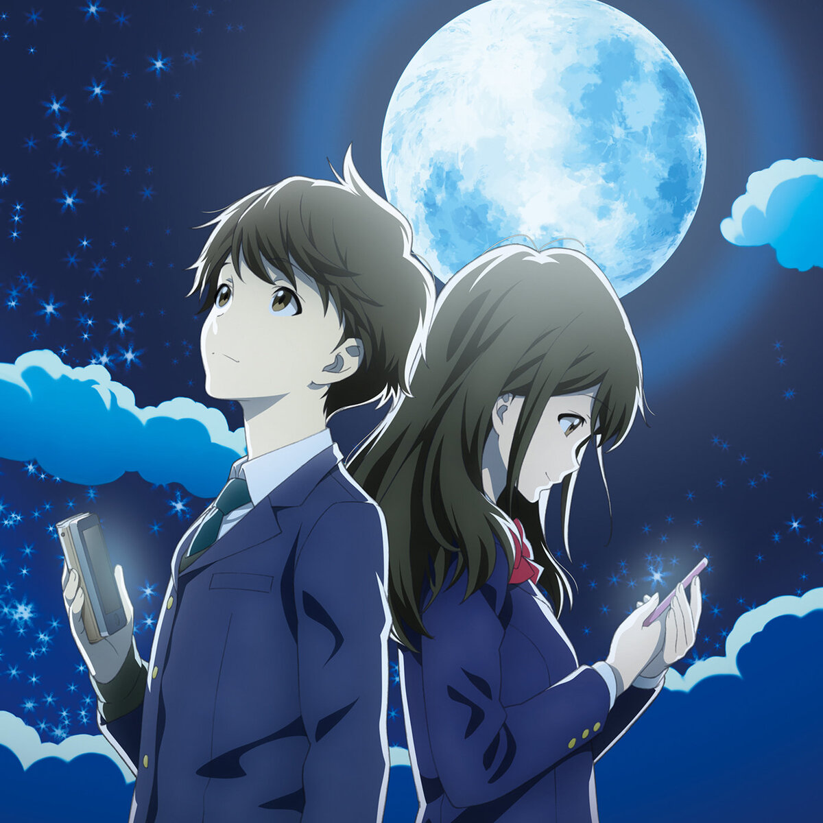 The moon is beautiful. Луна прекрасна / Tsuki ga Kirei. Tsuki ga Kirei Art.