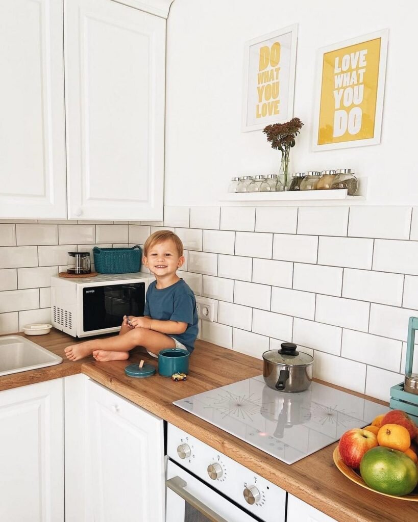 Солнечная квартира. Как семья с детьми со вкусом оформила свои 47 кв. м. без дизайнера