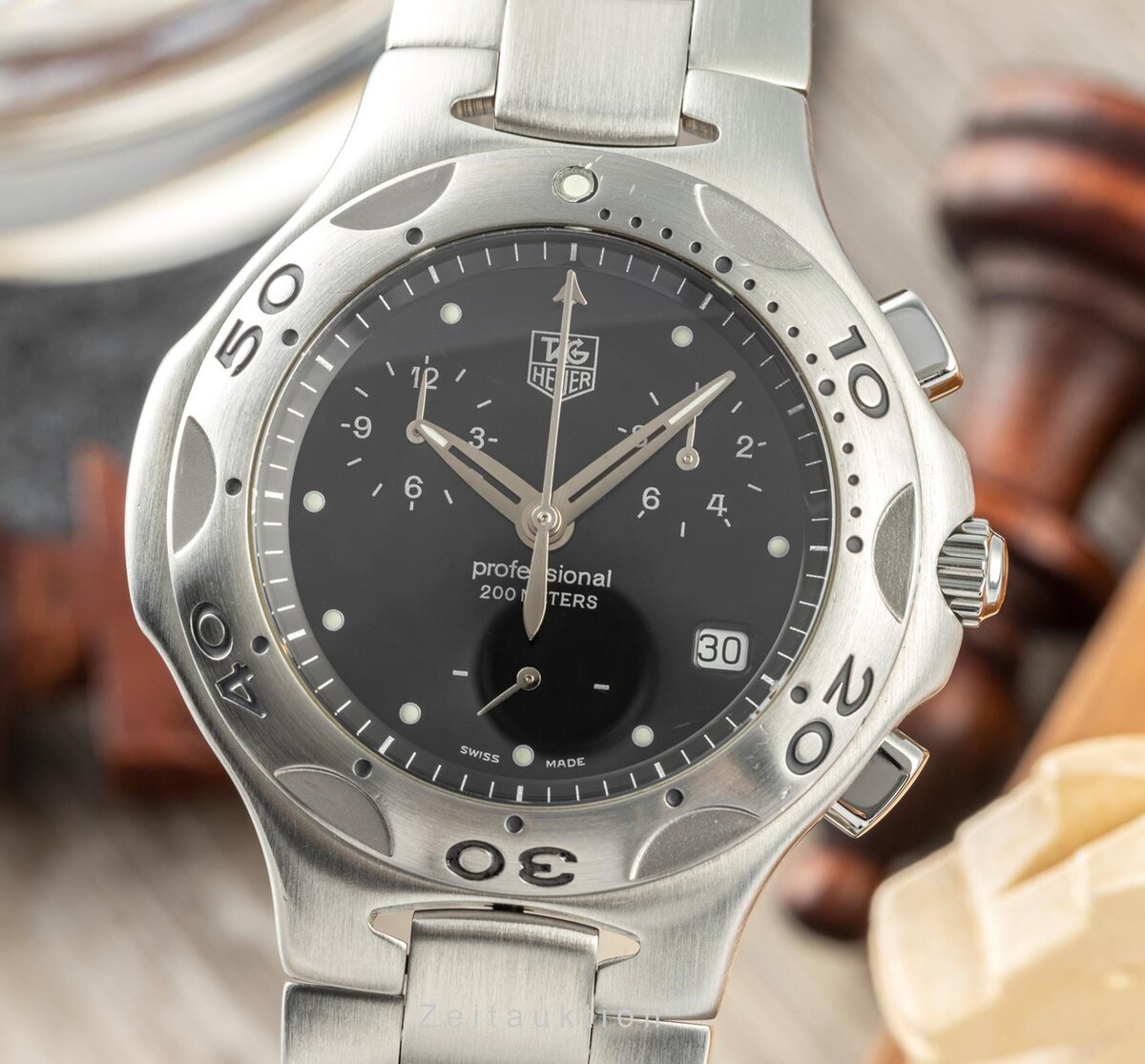 Идеальные премиум-спортивные часы до €1.000 - TAG Heuer Professional..  Дайвер и хронограф в одном флаконе | Мой Часовой Блог | Дзен