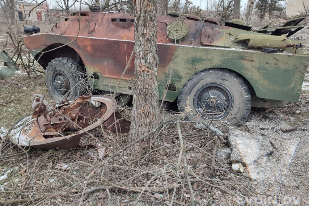 Фото уничтоженной техники всу