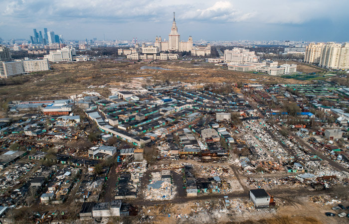 Территория до начала строительства. Фото с сайта: www.interfax.ru