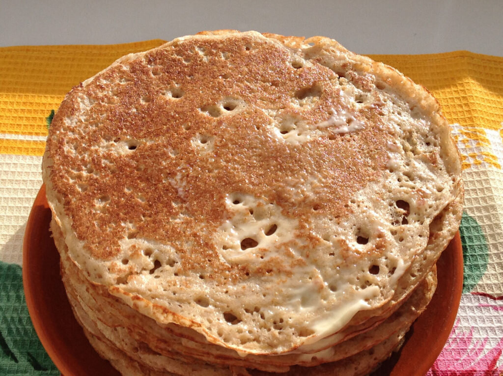 Блины из овсяной каши