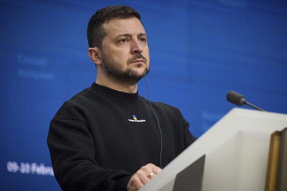    Президент Украины Владимир Зеленский, Pool /Ukrainian Presidentia / globallookpress.com