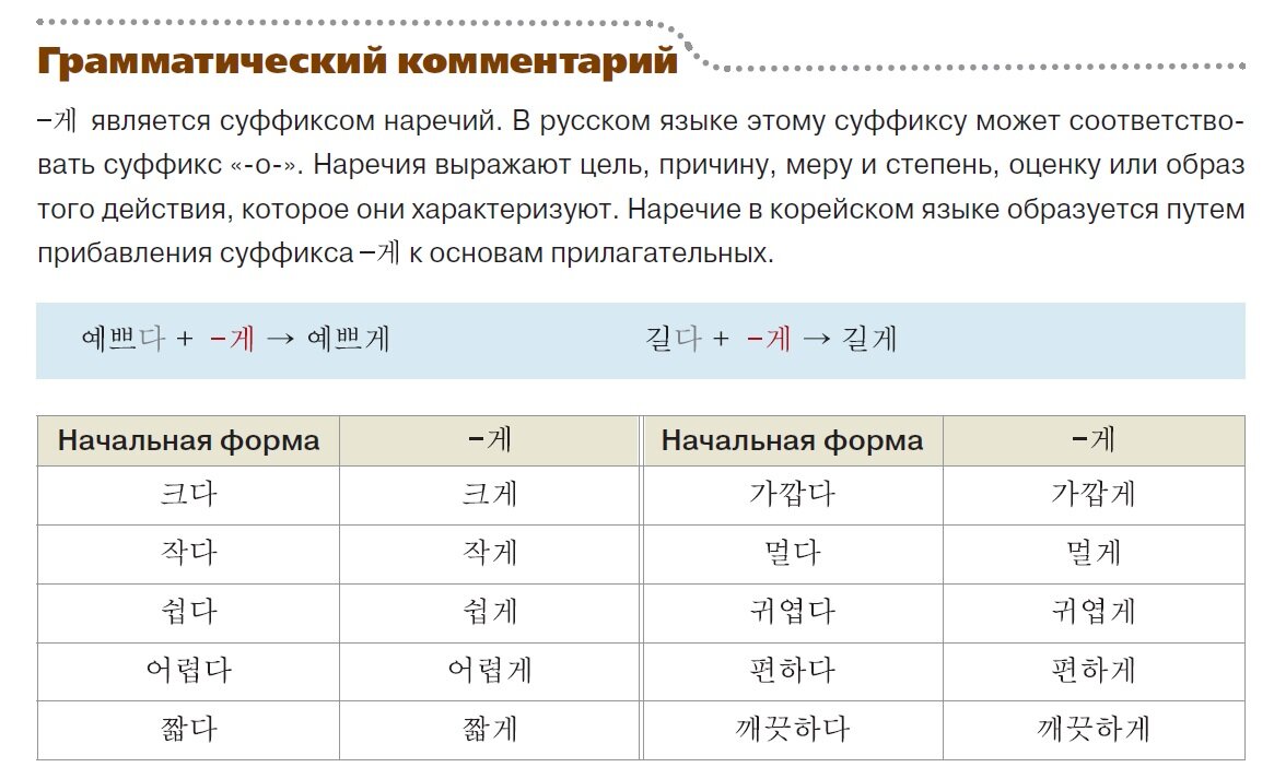 Корейский язык. 세종한국어4 Урок 1 ч.2. Глагол + -(으)면서. Прилагательное + -게. |  Dana Park | Дзен