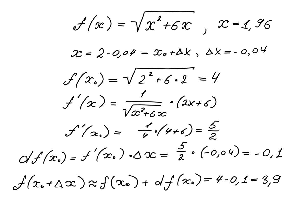 Главное школьное заблуждение: дифференциал и производная - это не одно ...