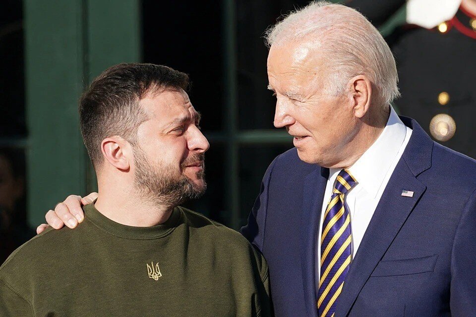     В декабре 2022 года Зеленский и Байден встречались в Вашингтоне. Фото: REUTERS