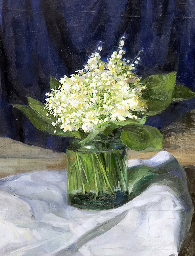 Ландыши. Конец 19 или начало 20 века. Фадеев Алексей Васильевич (1872-1942)