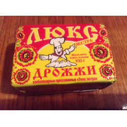 Сырые пресованные дрожжи