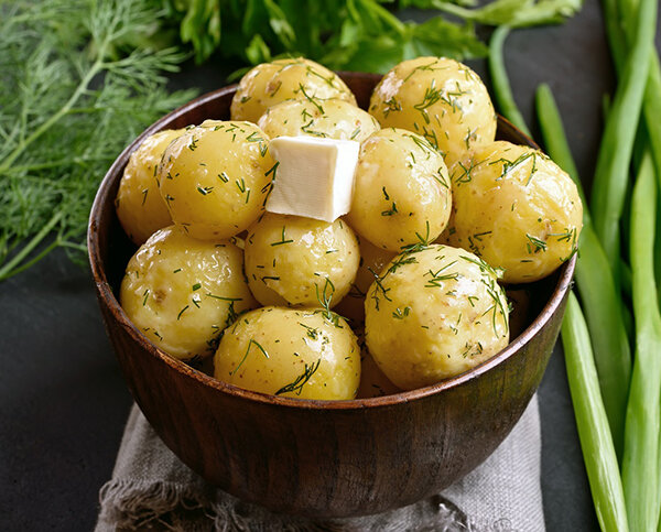 Картофель отварной с маслом и укропом - рецепт автора Марина