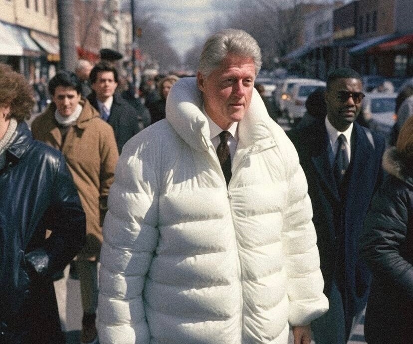     Тренд с пуховиками Balenciaga добрался до президентов. Нейросеть одела политиков в объемные белые пуховики