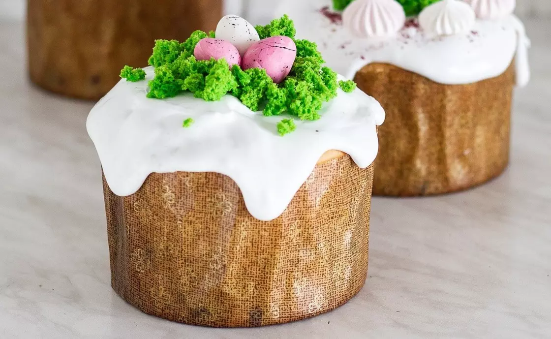 Белковая глазурь для кулича