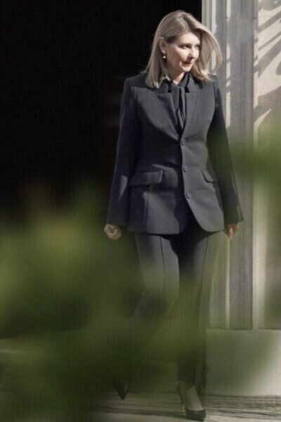    Елена Зеленская в Вильнюсе. Фото: Телеграм