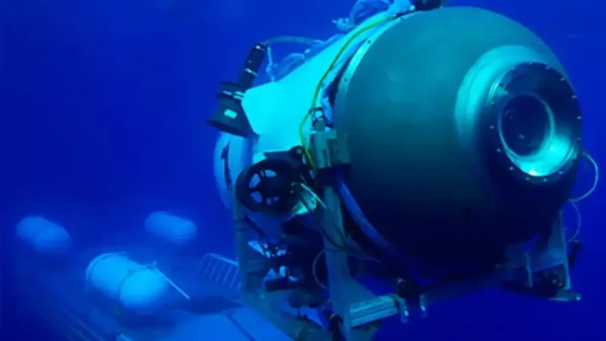 «Титан» оказался подводной могилой для пятерых путешественников. Фото: ok.ru