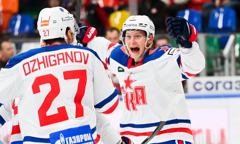    Ожиганов стал теперь игроком "Динамо". Фото: ХК СКА Санкт-Петербург